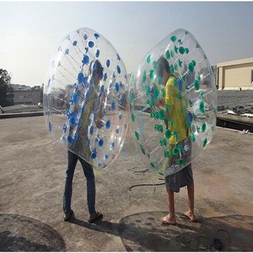 Bumper ball 1.8 M size 0.8 mm PVC material bubble ball use for outdoor play sport zorb inflatable game