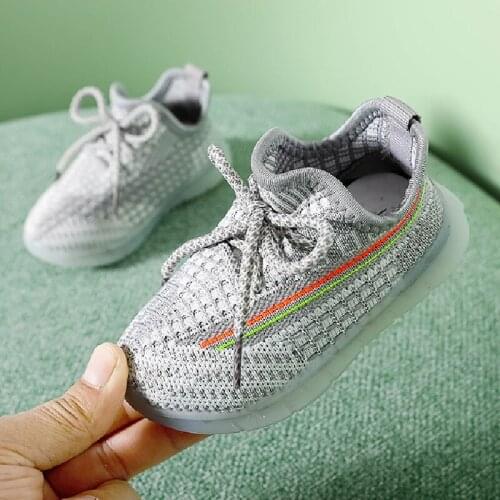 Kids Sneaker Children Sports Shoes For Boys Girls Baby Toddler Running Shoes Soft Bottom Casual Fashion Breathable Mesh Sneakers
