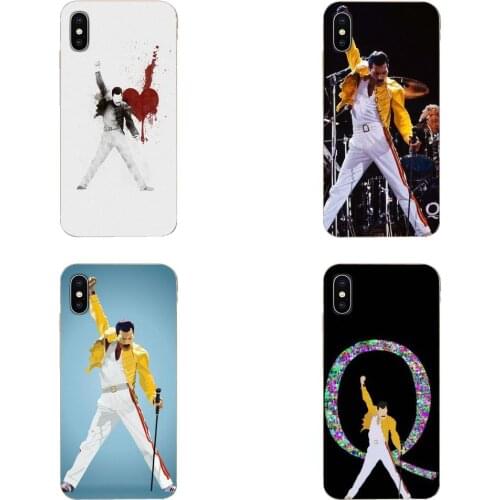 Freddie Mercury TPU Retail New Fashion For Xiaomi CC9 CC9E Mi 3 4 4i 5 5S 6 6X 8 9 SE Play Plus Pro Lite A1 Mix 2 Note 3