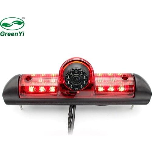 HD Car Brake Light Backup Camera For Citroen Jumper III Fiat Ducato X250 Peugeot Boxer III LED Light Parking Reverse Camera