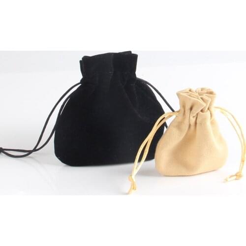 Custom / Wholesale print Logo Small cotton cloth bag jewelry bag