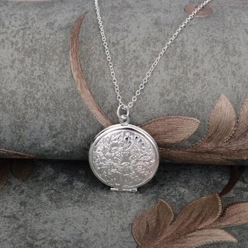 Silver plated Necklace 925 jewelry silver Pandant Fashion Jewelry LATLORLF