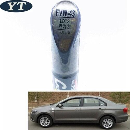 Car scratch repair pen, auto painting pen GRAY color for volkswagen polo golf 6,7 touran passat tiguan CC ,car painting pen