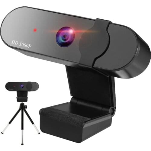 Webcam HD Desktop Laptop PC Web Camera 1080P with Microphone USB Plug and Play Teaching Live Conference Computer Cameras HD1080P