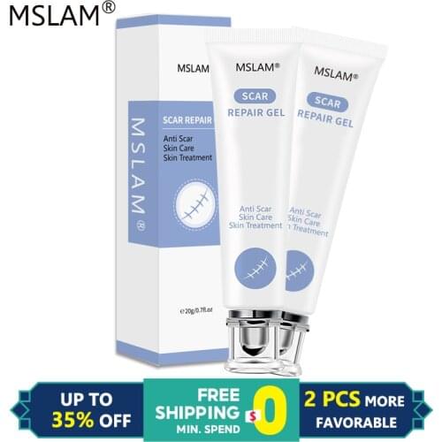 MSLAM Scar Repair Gel Removal Scar Acne Cream treatment Marks For Face Body Pigmentation Corrector Skin