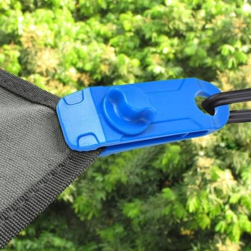Tent Canopy Clip Outdoor Awning Wind Rope Clamps Camping Hiking Tighten Tool for Outdoor Fishing Portable Accessories