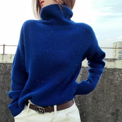 Women Turtleneck Sweater Womens Spring And Autumn Winter Clothes 2021