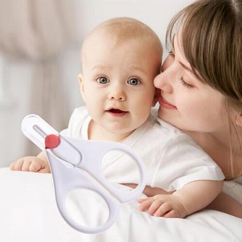 1Pc Hot Sale High Quality Special Newborn Baby Care Safe Nail Scissors Child Clipper Trimmer Manicure Blade Sets Baby Care Tools