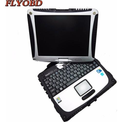 2019 Super Military Toughbook CF19 for Panasonic laptop CF-19 with SSD 2019.05V Software for MB STAR SD C4 diagnostic tool