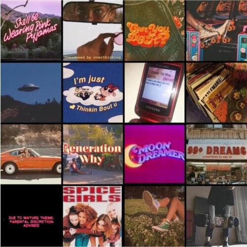 60Pcs Retro Wall Poster Set 15x10.5 Cm Quentin Tarantino Star Wars Home Decor Vintage Gift 90s Legends Movie Posters Wallpapers