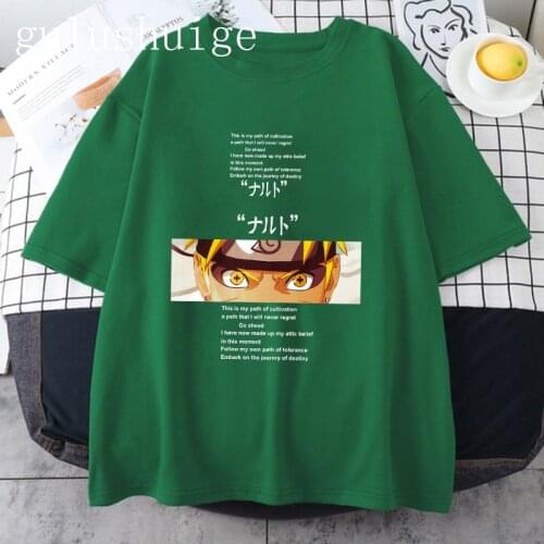 90s Akatsuki T Shirt Men Japanese Anime 90s Shirt Harajuku Hip Hop Graphic Tees Kawaii Cartoon Uzumaki Tshirt Male T-shirt Manga