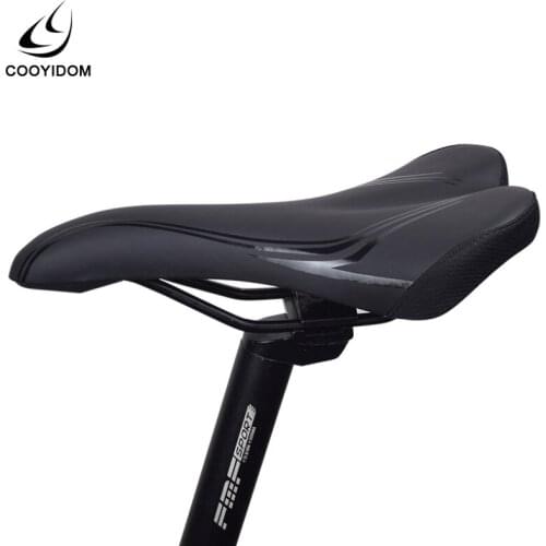 Bicycle road mountain bike seat GEL reflection shock absorption hollow seat PU high quality thick foam mountain bike accessories
