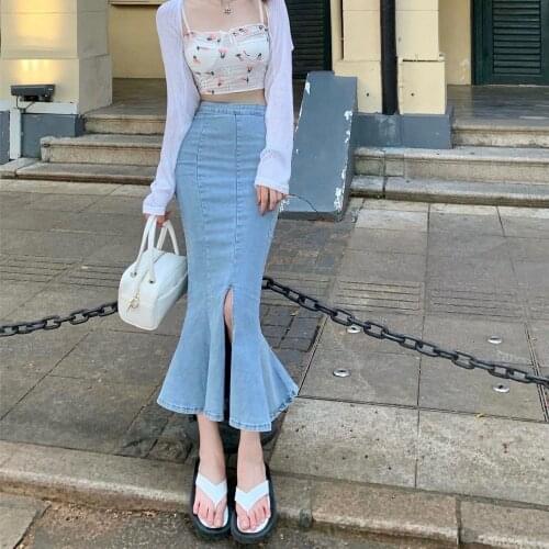 Женские юбки джинсовые Baldauren China At AliExpress