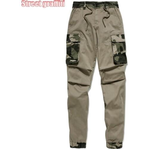 Cargo Pants Men Streetwear 2021 New Harajuku Hip Hop Training Joggers Trousers for Men Casual Fashion Military Style Mens Pants