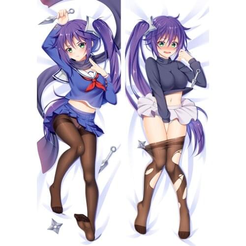 Anime Cartoon Ameno Sagiri Double sided hugging Pillow Case Pillow Cover Pillowcase Peach Skin 2 Way 18109