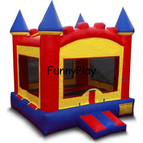 Inflatable bouncer castle for children fun,inflatable bouncer jumper for renntal,inflatable trampoline jumping playground