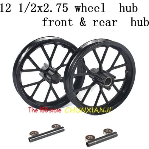 Newest 12 1/2 X 2.75 Wheel Hub 12.5 *2.75 Aluminum Rim for 49cc Motorcycle Mini Dirt Bike Tire MX350 MX400 Scooter