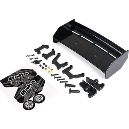 Plastic and Metal Wing Kits Climbing Car Rear Wing Kit Fit for 1/5 HPI ROFUN ROVAN KM BAJA 5B Rc Car Parts