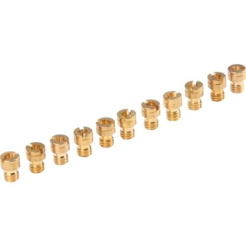 11x M5 Thread Main Jets for Keihin OKO PE PWK Carburetor 90 92 94 95 96 98 100 102 105 109 110