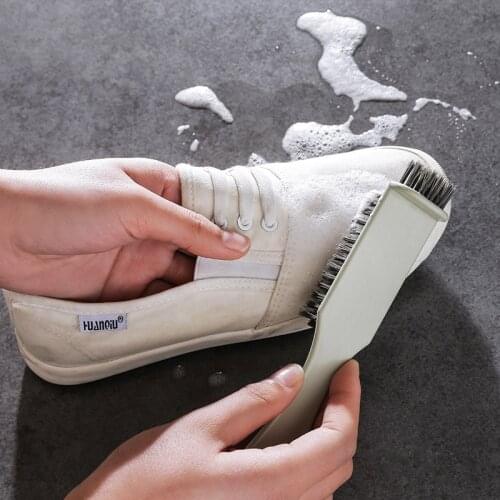 Long Handle Shoes Brush Household Brushes Strong Cleaning Brush Multi-Function Plastic ShoeHard Hair Washing Brushes Tools