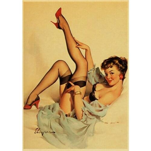 Sexy Pin Up Girl Collection 5D DIY Diamond Painting Sexy Lady Beauty Art Wall Sticker Home Room Decor