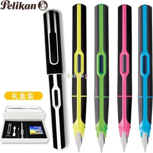 Pelikan STYLE FOUNTAIN Pen Filler Fountain Pen School Fountain Youth Fountain Pen P57 ,New attractive neon colors,Gift boxed set