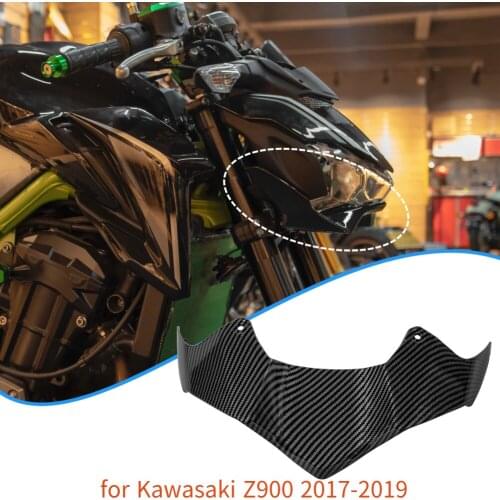 2018 Z 900 Motorcycle Lower Front Headight Cover Beak Nose Extension Extender Fairing for Kawasaki Z900 2017-2019