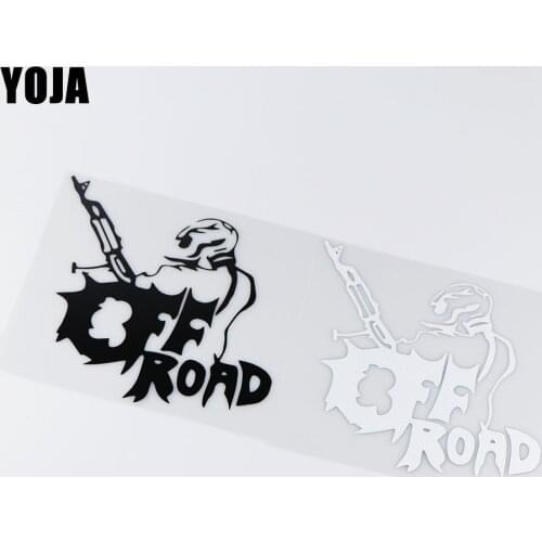 YOJA 16.3X15CM OFF ROAD Funny Car Sticker Scratches Cover Vinyl Decals ZT4-0141
