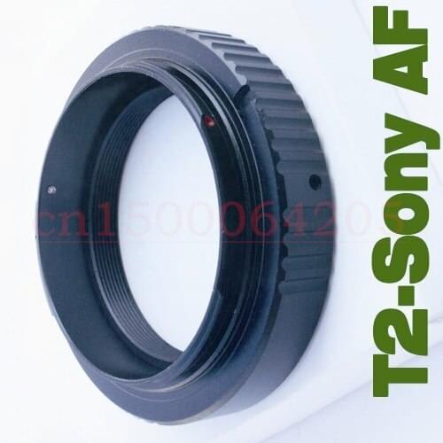 Andoer T2-AF T2 T Metal Telephoto Mirror Lens Adapter Ring with Mini Hex Key for Sony Minolta AF Cameras