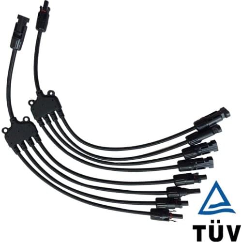 Free shipping 2020 HOT Y Branch Solar Panel Adaptor Cable Connector (1, M/FFFF and F/MMMM)