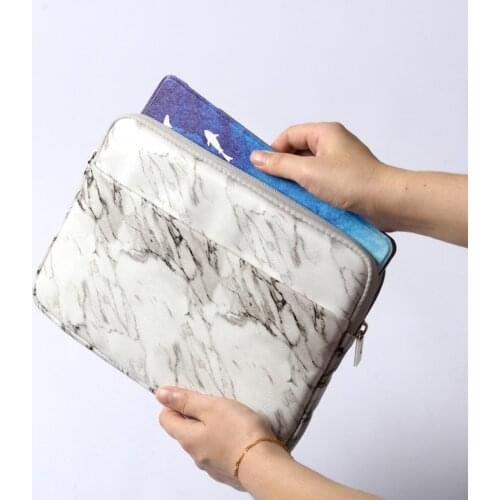 White Marble for iPad 10.2 2019 Case Tablet Sleeve Bag for Funda iPad 9.7 2018 Air 2/1 Pro 10.5 Pro 11 Mini Cover Capa Para