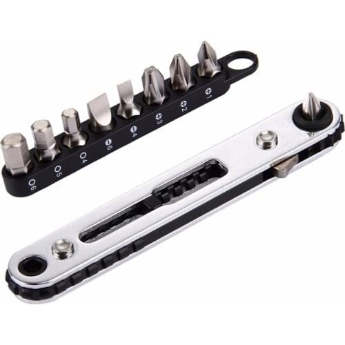 RGH-9A 9 in 1 Thin Ratchet Wrench Set