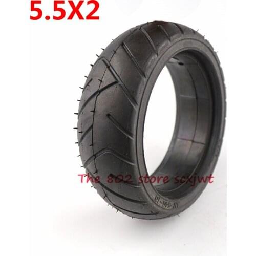 Good quality 5.5x2 Solid /tubeless tyre external diameter 128mm fits for Hoverboard Self Balancing Electric Scooter Spare Parts