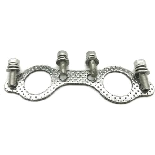 X7AE Exhaust Manifold Gasket Bolt Kit Repalcement for polaris Sportsman 600 700 800 Ranger 700 RZR 800 ATV