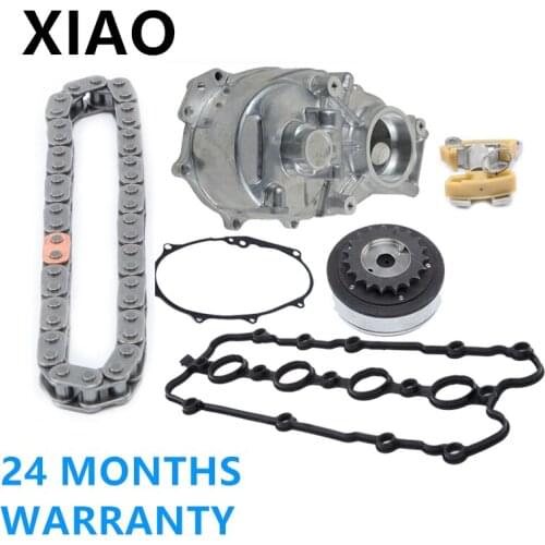 NEW Camshaft Adjuster Housing Timing Chain Tensioner Set For VW Golf Eos Touran Passat For Audi A3 A4 A6 TT 06F109088C 06F103107