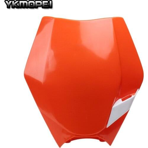 MX Plastic Front Name Number Plate For 2013-15 SX SXF XCF 125 250 350 450 Dirt Bike Motocross Enduro Free Shipping