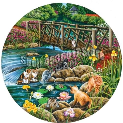 Field Cats DIY Full Diamond Embroidery 5D Diamond Painting Mosaic Cross Stitch animals Art Needlework Crafts Home Decor
