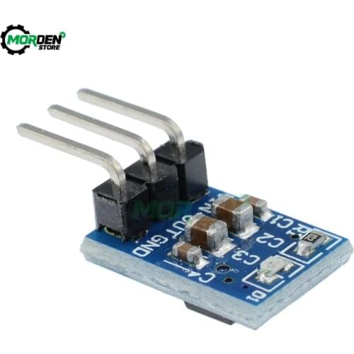 5pcs/lot AMS1117-3.3 Step Down Buck Converter Power Supply Module DC Voltage Regulator 4.75V-12V to 3.3V 800mA