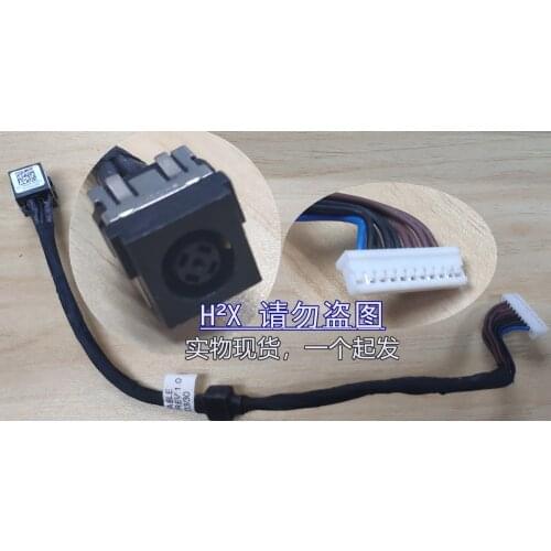DC Power Jack with cable For Dell Precision M6800 58GPD laptop DC-IN Flex Cable