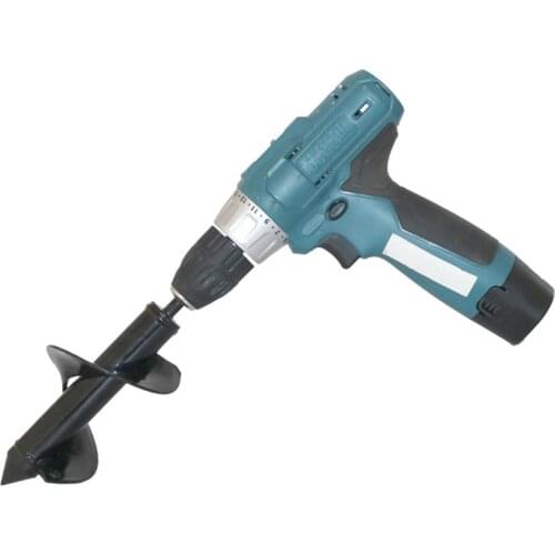 Garden Spiral Drill Bit Set Non-Slip Hex Drive Home Drilling Bit Outdoor Digging Device Cultivator Planting Loose Soil Tool