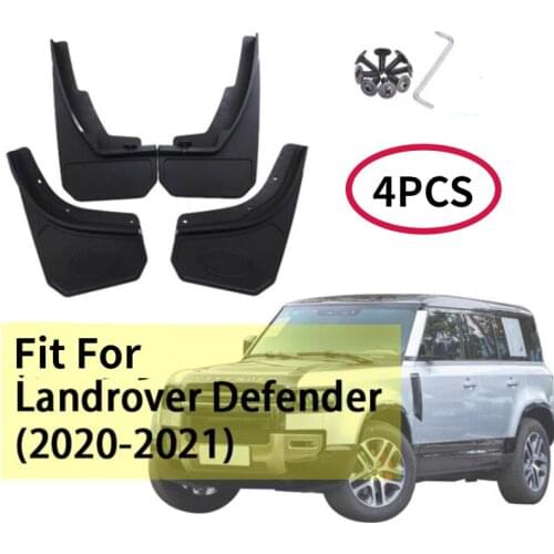 Front Rear Mudflasp Mudguard Fender For Land Rover Defender 2020 2021 Mud Flap Guard Splash Car Accessories Auto Styline