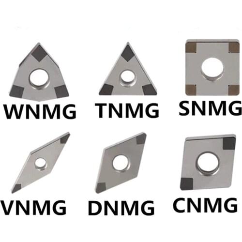HOT Turning Inserts WNMG080404 TNMG160404 DNMG CNMG SNMG Insert CBN Edged Carbide Solid Corner CBN Insert CNC Lathe Turning Tool