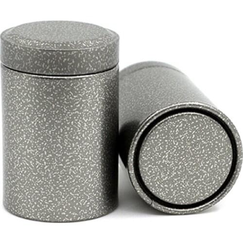 Xin Jia Yi Packaging Metal Tin Box Mini Round Classical Hot Sale Storage Cans Tea Coffee Nuts Sugar Small Cylindrical Cans