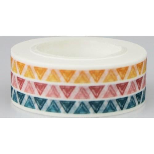 1.5cm Creative flag Washi Tape DIY decoration Scrapbooking Sticker Label Masking Tape School Office Supply