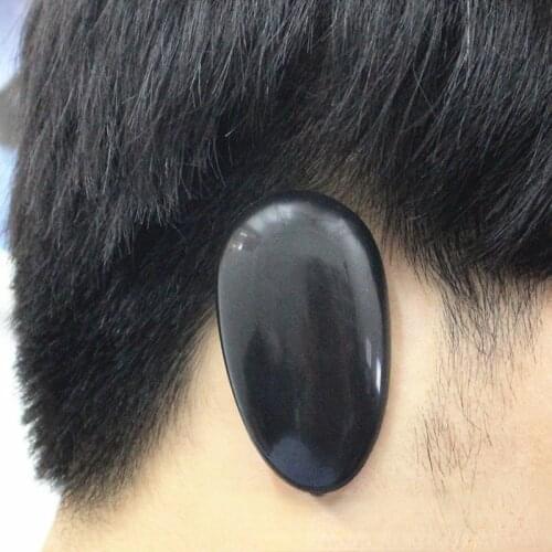 10 Pairs Black Plastic Ear Cover Salon Hairdressing Hair Dyeing Coloring Bathing Ear Cover Shield Protector Waterproof Earmuffs