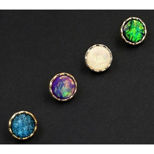 10pcs/lot 11.5mm colorful small button sweater cardigan decorative button blue black white round button accessories C105