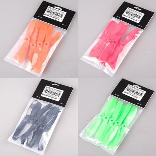4pairs/bag BeeRotor 5x4.5'' 5045 Bullnose Propeller Props For DIY Small Planes FPV Multi-rotors Mini Drone MIX Color