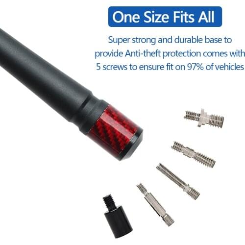 ABBREE Car Radio Antenna Replacement Antenna Flexible Rubber Vehicle Antenna for Toyota Ford Mazda VW Audi Honda WRC Nissan