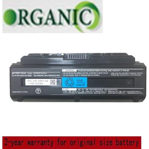 11.1V 2250mAh PC-VP-WP118 Laptop Battery For NEC OP-570-76994 PC-11750HS6R Series
