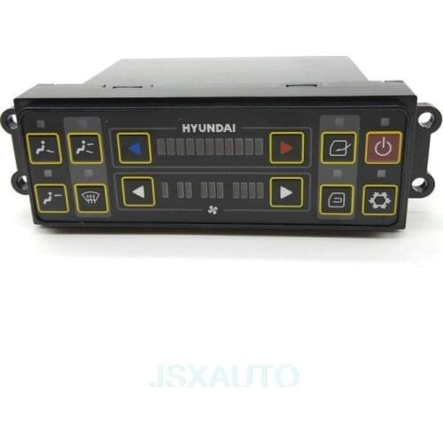 Excavator accessories For HYUNDAI R130/200/215/225/300-7 Air conditioning panel Air conditioner control switch